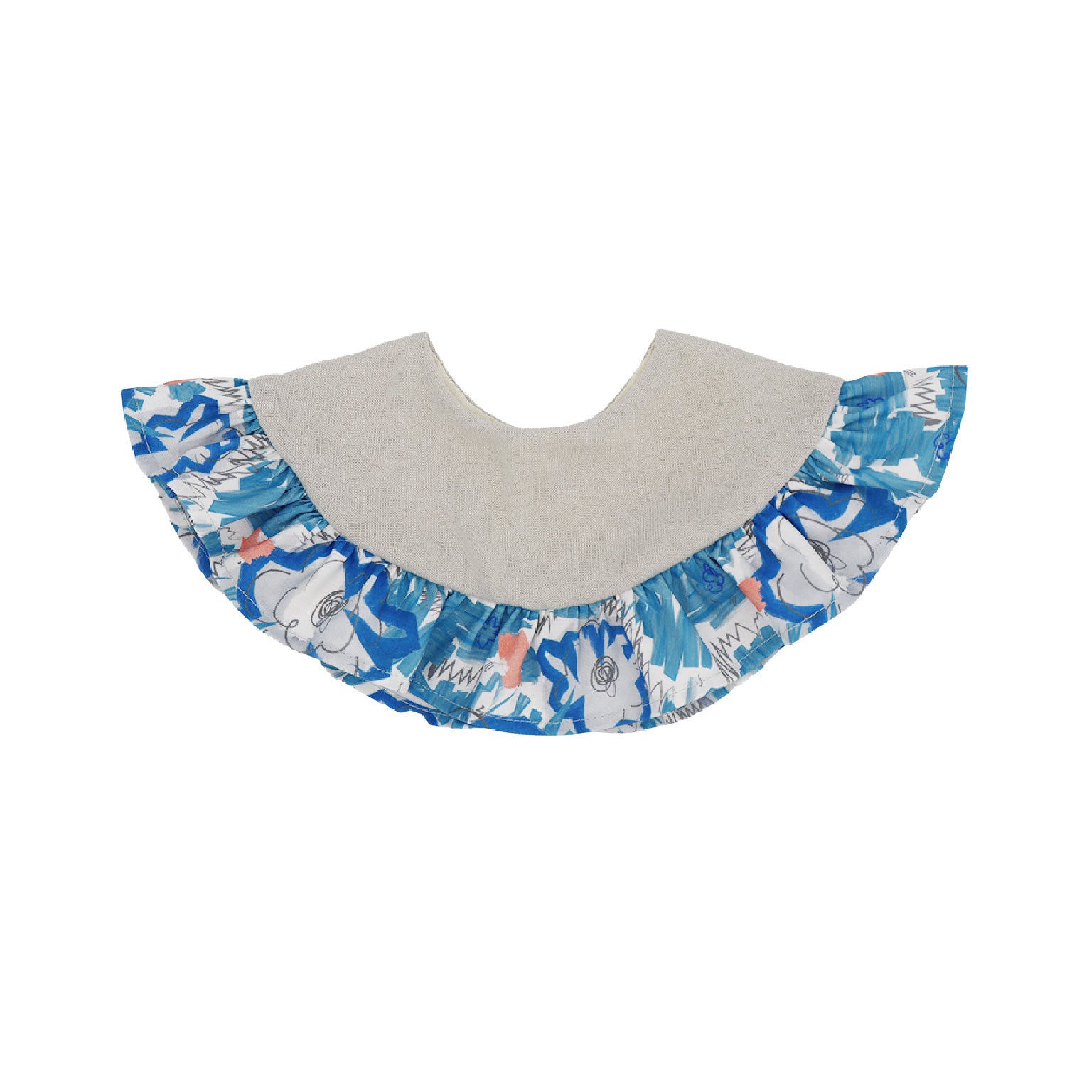 ふゆ フリルスタイ8枚 よだれ掛け ハンドメイド ふゆ フリルスタイ8枚