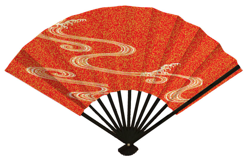 A805菓子器 金蒔絵 扇子 時代物 傷有【＃ A805菓子器 金蒔絵 扇子 時代物