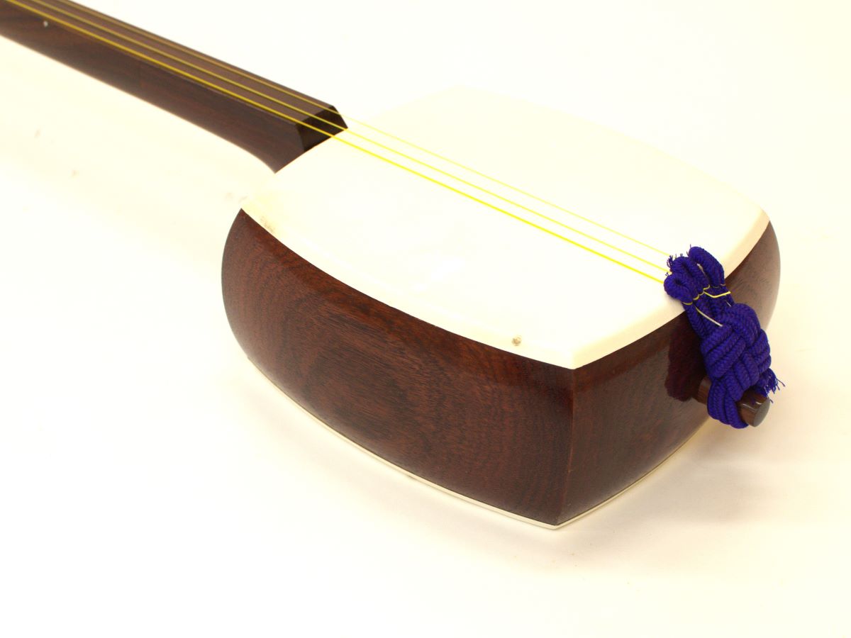 中古＊民謡三味線 02（紫檀・二寸詰） – サトウ楽器