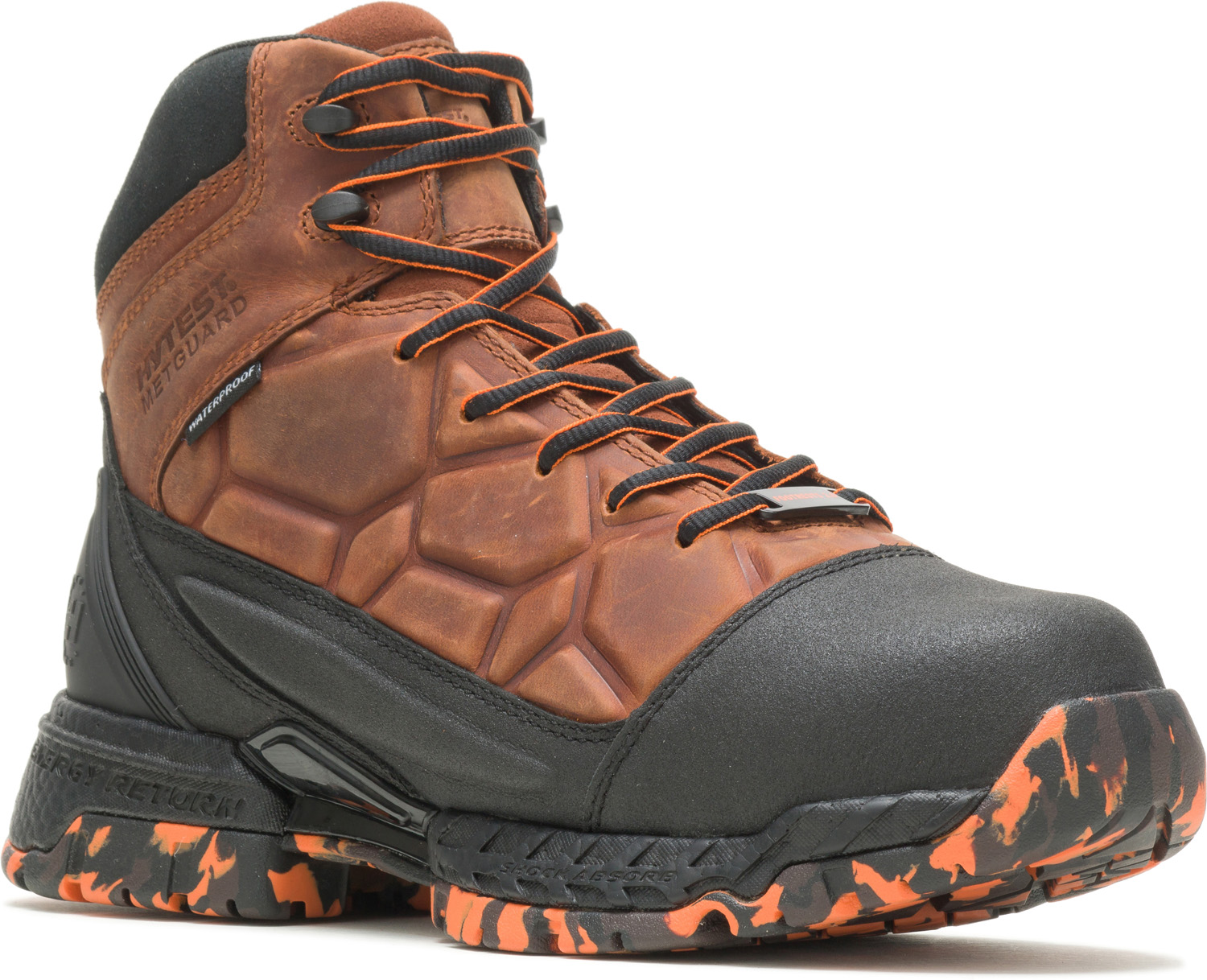 23251 HYTEST Men's Nano Toe EH Mt WP 6 Inch Work Boot