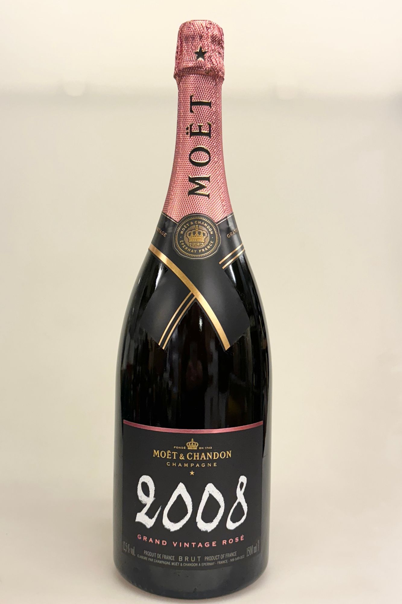 Moët & Chandon Grand Vintage Rosé 2008 MAGNUM - SAJ Vine ApS