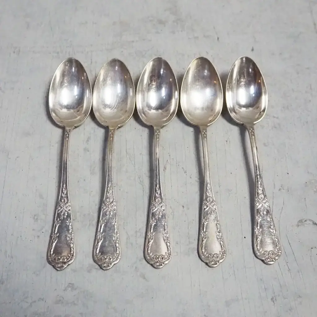 アンティークスプーン フランス シルバープレート ルイ16世様式