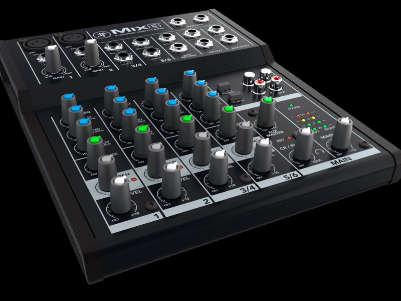 Buy sasku Mackie Mix8 8 Channel Compact Mixer | Sam Ash Music