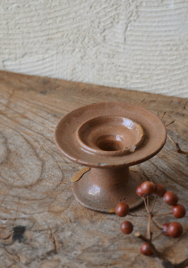 灯火器 灯明皿 たんころひょうそく 古道具 金継 一輪挿し 急須台