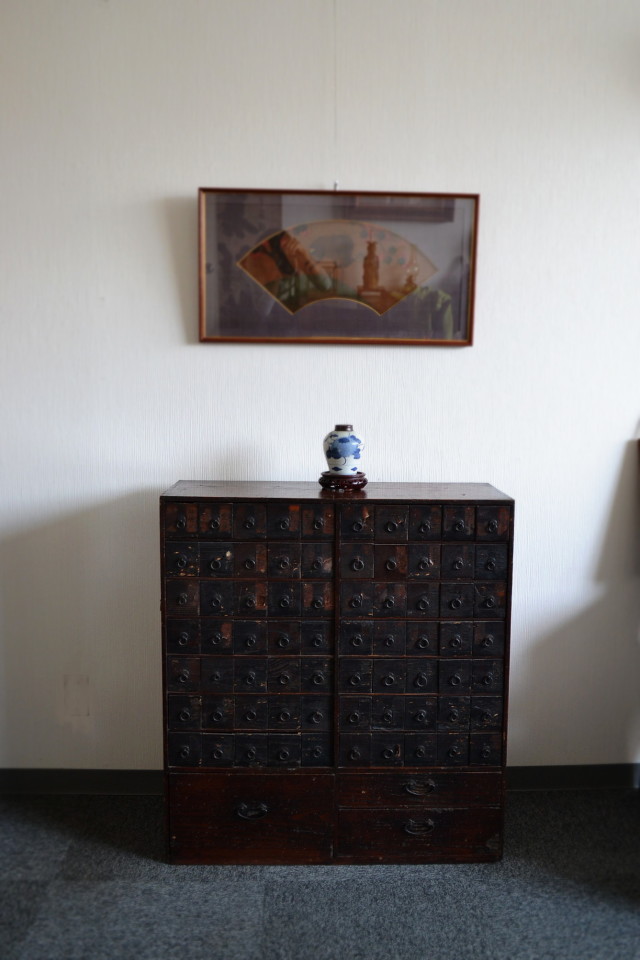 薬箪家具 古道具 民藝 侘寂 骨董 富山薬箪笥 古美術Antique Sam's