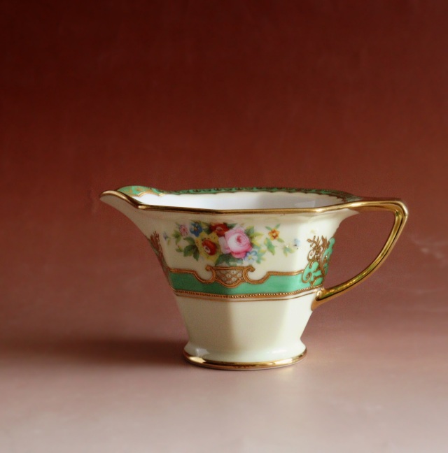 オールドノリタケカップ＆ソーサー トリオ シュガーポット クリーマー