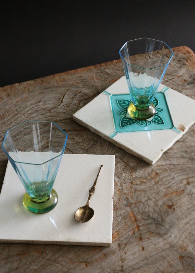 ベネチアングラスSegusoアートグラス フラワーベース ヴィンテージ未