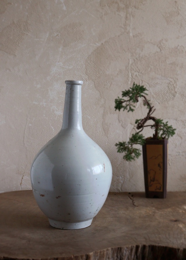 白磁徳利 古伊万里徳利 白磁 花瓶 酒器 白磁器 Antique Sam's Collection