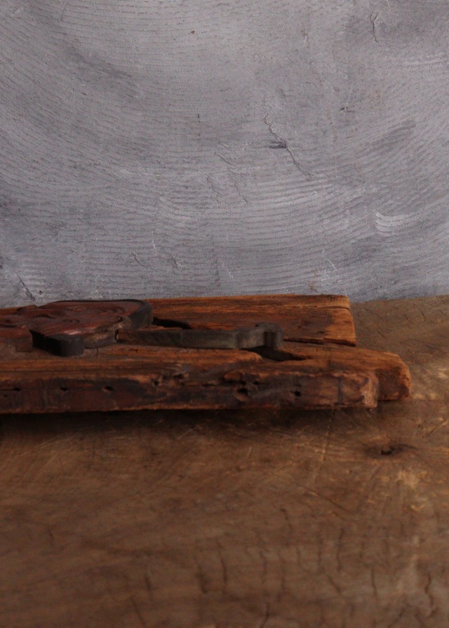 船板古材 翁 奈良一刀彫 古道具 骨董 古美術 アンティーク 侘び寂