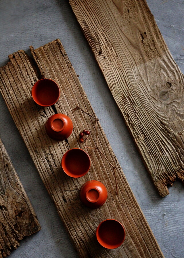 古木花台 古木板 煎茶盆 茶盆 枯木 古玩 古材 盆栽台 敷板 Antique