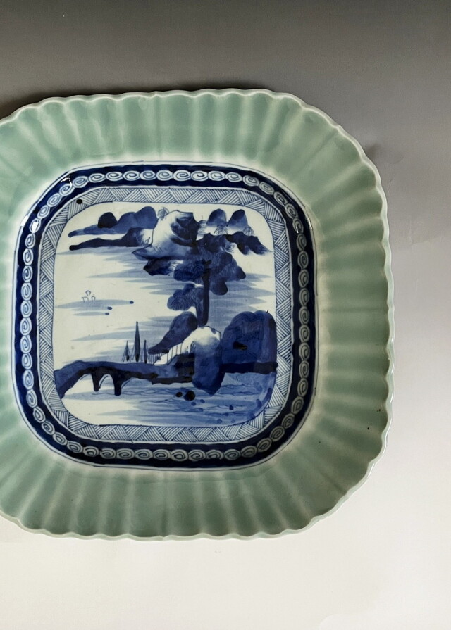 雲泉窯 染付 変形皿 2枚 雲泉窯 染付 変形皿 2枚 2025年最新】清水焼