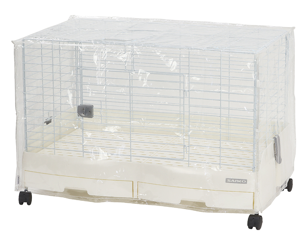 お値下げ！イージーホームエボ 80-WH 小動物用ケージ ホワイト おまけ