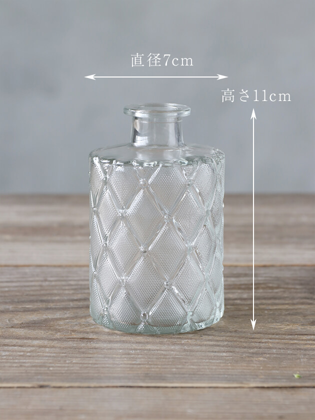 ヴィンテージボトル風ガラスベースMatilda J サラグレース