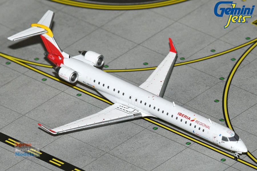 GEMGJ2196 1:400 Gemini Jets Iberia Regional CRJ1000 Reg #EC-MVZ