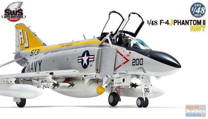 ZKMK28907 1:48 Zoukei-Mura F-4J Phantom II 'Navy' - Sprue Brothers