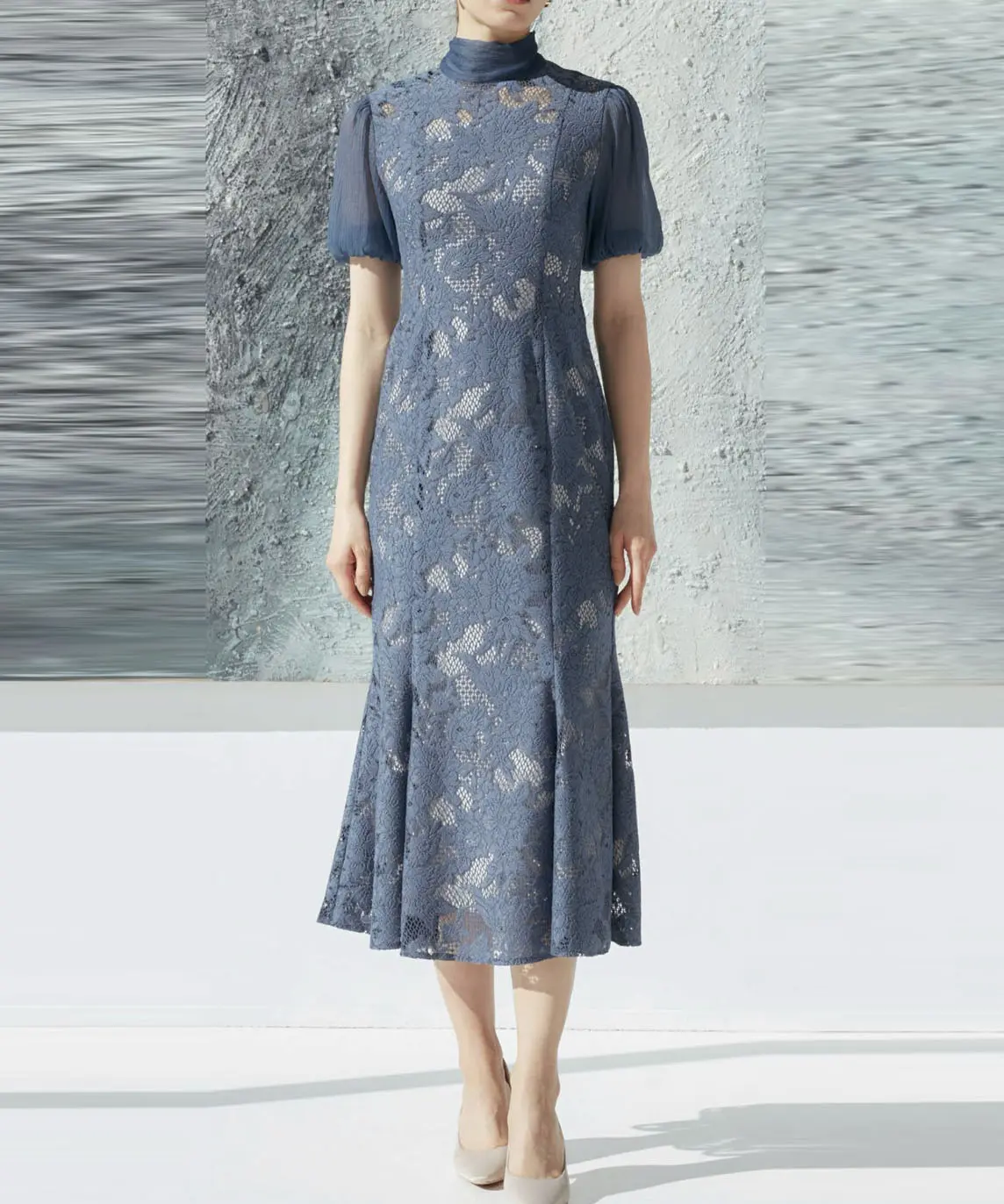 Mサイズ】UND LACE BOLERO LAYERED DRESS Ameri VINTAGE（アメリ