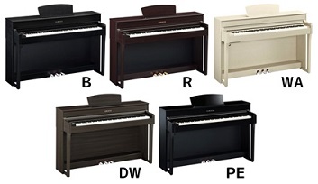 ☆76575【電子ピアノ】YAMAHA CLP675DW 19年製 ☆76575【電子ピアノ