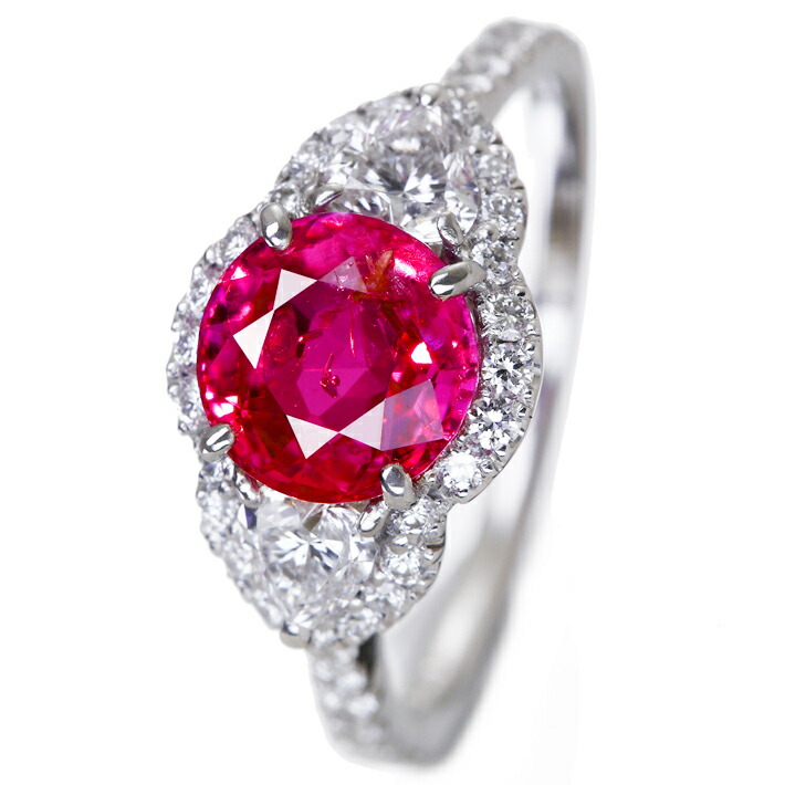 ルビー ビルマ産の極上ルビーリング ⭐明日までの特別価格にお値下げ