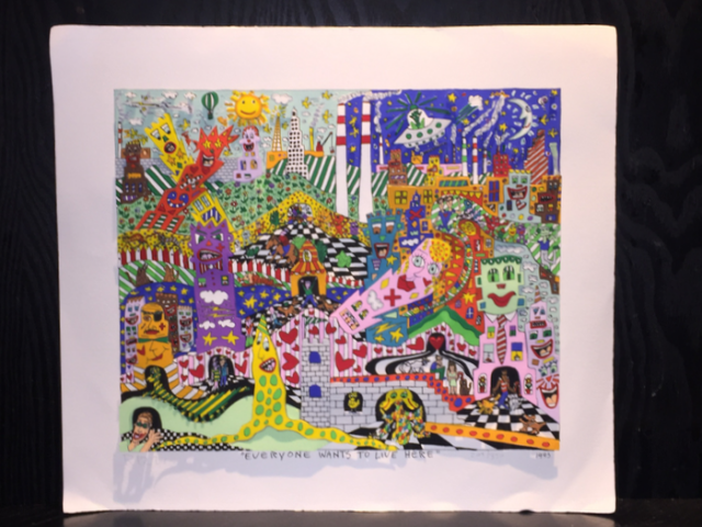 ジェームスリジィ 【SWEETER THAN WINE】 3Dアート ジェームス・リジィ