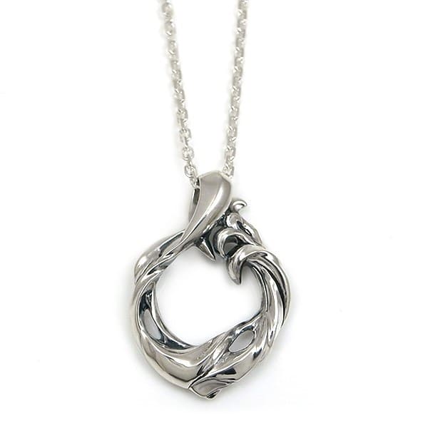 波モチーフ シルバーペンダント [DT-477]