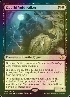 ダウスィーの虚空歩き foil 4枚セット MTG 英語 ダウスィーの虚空歩き