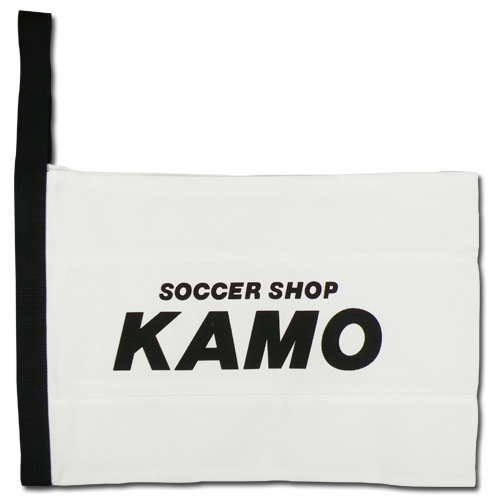 KAMOオリジナル シューズケース 白×白×白×黒／サッカーショップKAMO
