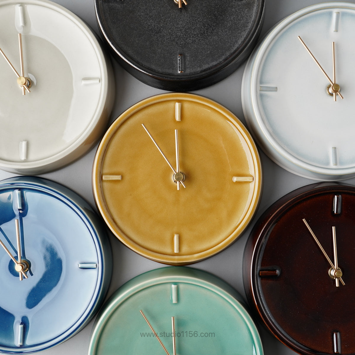 SUGY タイルメーカーの陶器時計｜【公式】スタジオイイコロ