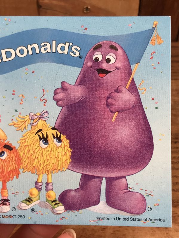 McDonald's “Ronald & Fry Kids” Postcard マクドナルド ビンテージ