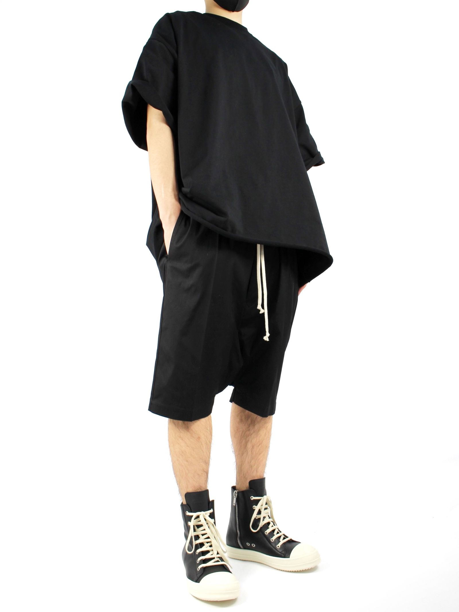 rick owens サルエルショートパンツ 46 PODS リックオウエンス Rick