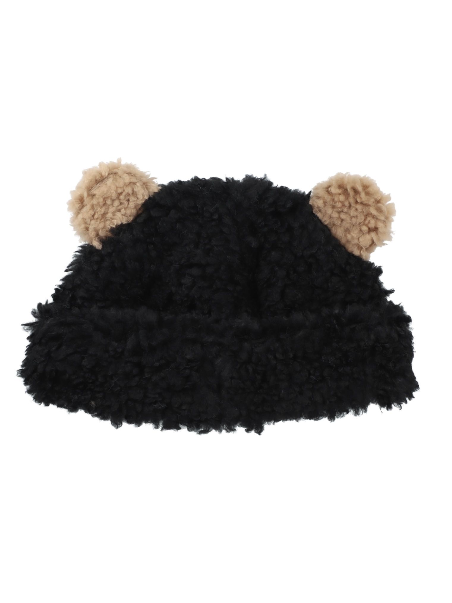 BASICKS - 【26SS】ベアー ビーニー 帽子 / BEAR BEANIE / ブラック