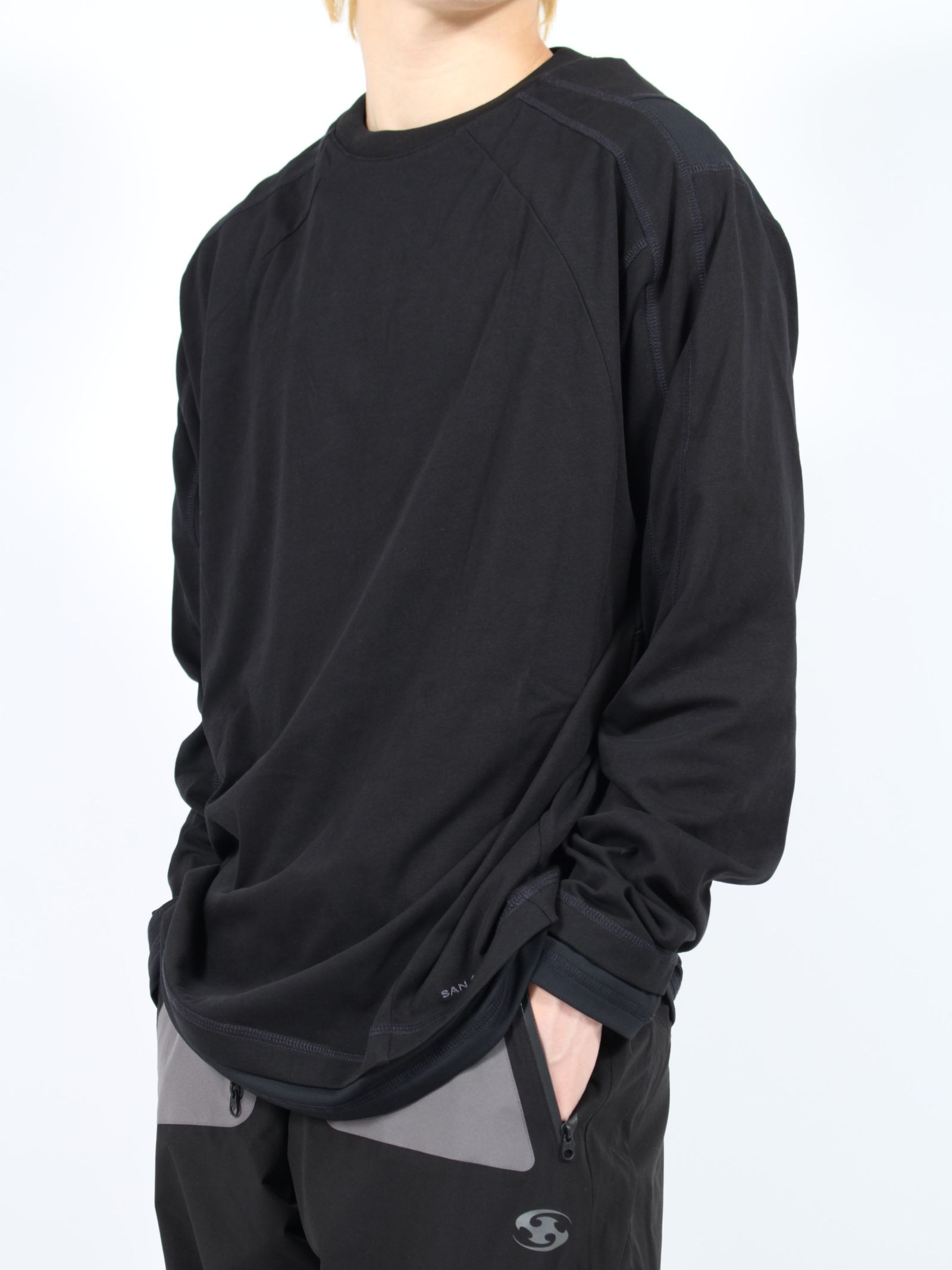 WANIMA BAMBOOM NIGHT メッシュ ロングスリーブ 黒 S～M WANIMA