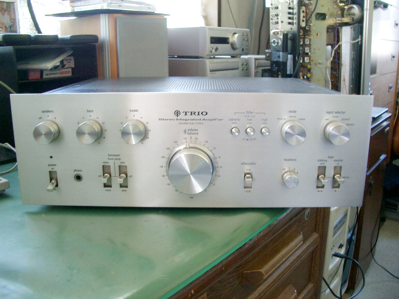 TRIO プリメインアンプ KA-7300の修理(その2)