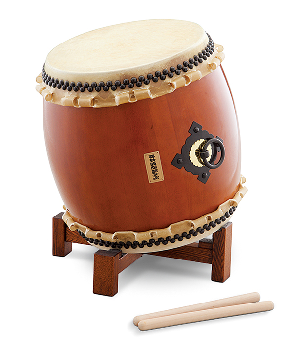 郷のひびきシリーズ長胴太鼓1尺4寸十字平置台セット HS-J140 | 鈴木