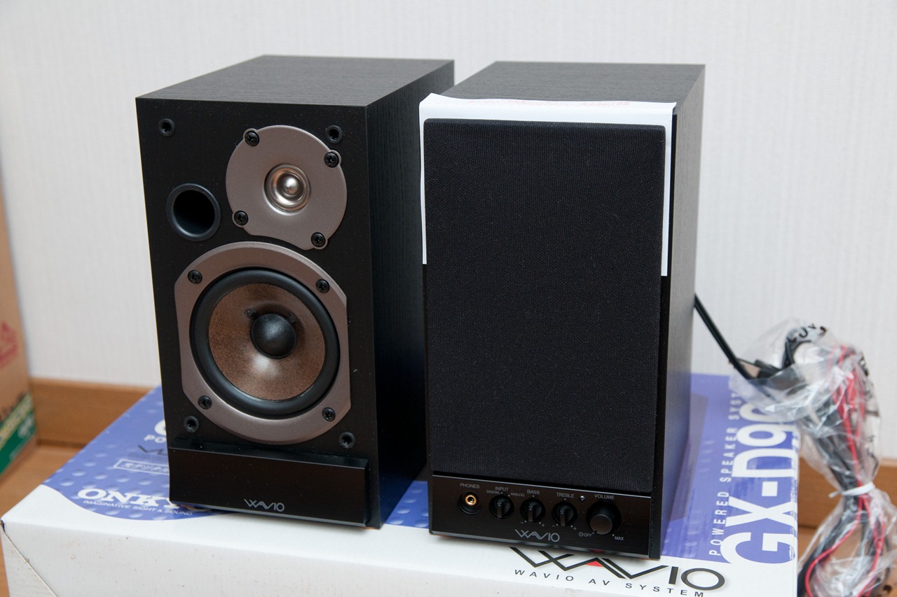 ONKYO GX-D 90 アンプ内蔵スピーカー ONKYO WAVIO GX-D90(Y)【アンプ