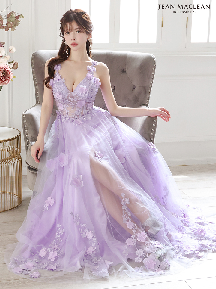 JEAN MACLEAN ジャンマクレーン フラワー バースデー ロングドレス