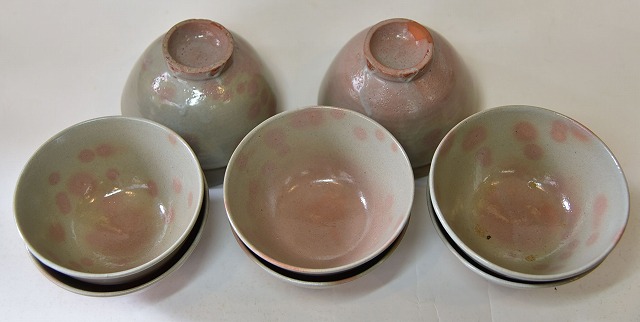 御本数茶碗 10客 楽山窯 清水比呂志作 すいぎょく園｜創業百年、お茶