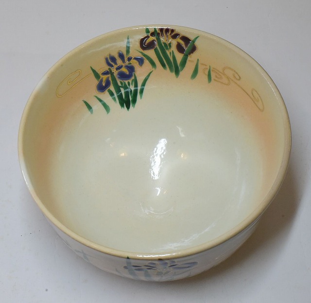 抹茶茶碗 御本 あやめ 小倉 寅介作 すいぎょく園｜創業百年、お茶の