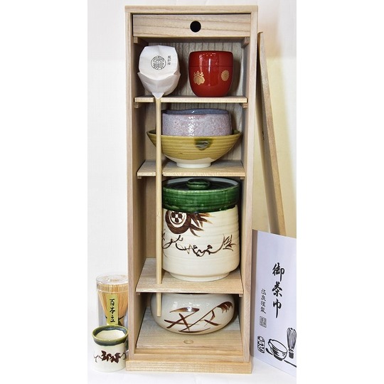 茶道具セット 桐短冊箱茶道具セット-2 すいぎょく園｜創業百年、お茶