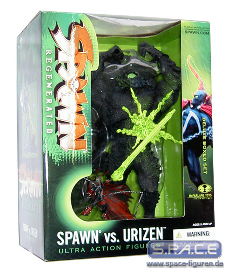 SPAWN VS. URIZEN アクションフィギュア REGENERATED Spawn vs. Urizen