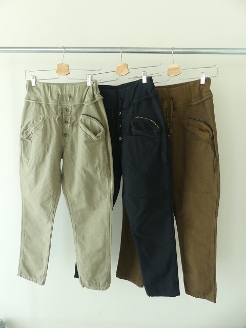 KAPITAL(キャピタル) 薄キャンバスサルエルヌーベルパンツ(EK-1501