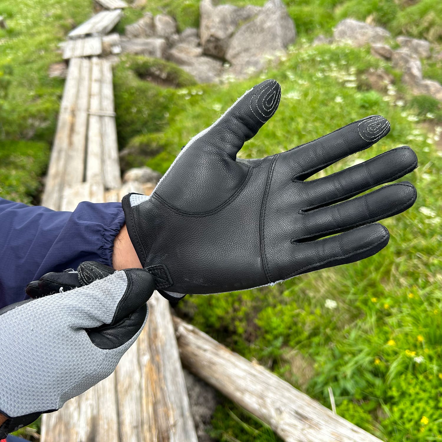 TR-705 Trail Leather Glove（トレイルレザーグローブ）｜SWANY GLOVES