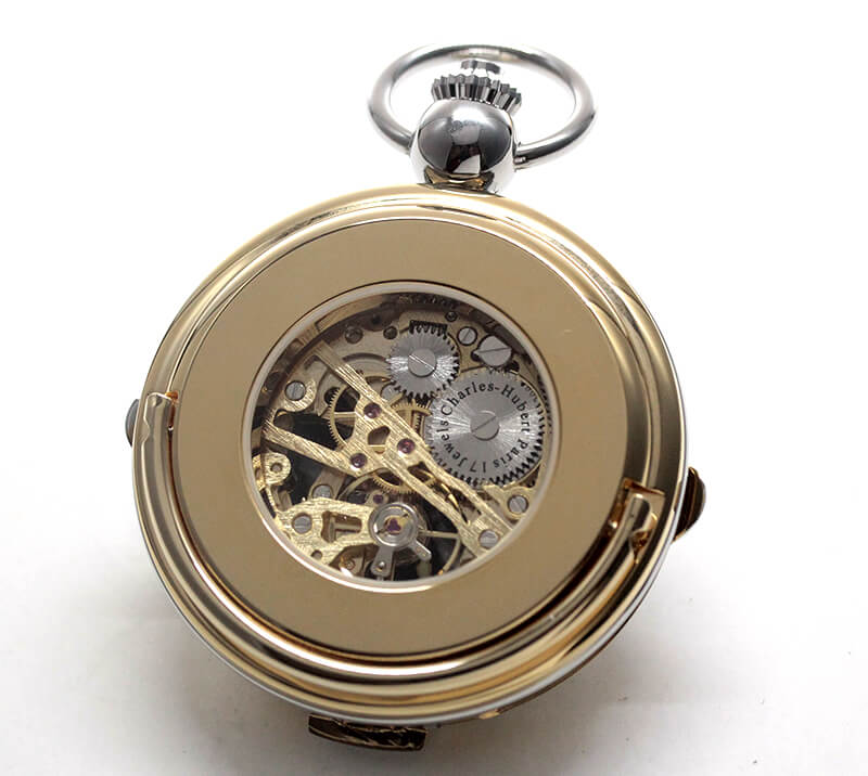 チャールズヒューバート（Charles-Hubert） スタンド付き 懐中時計 手