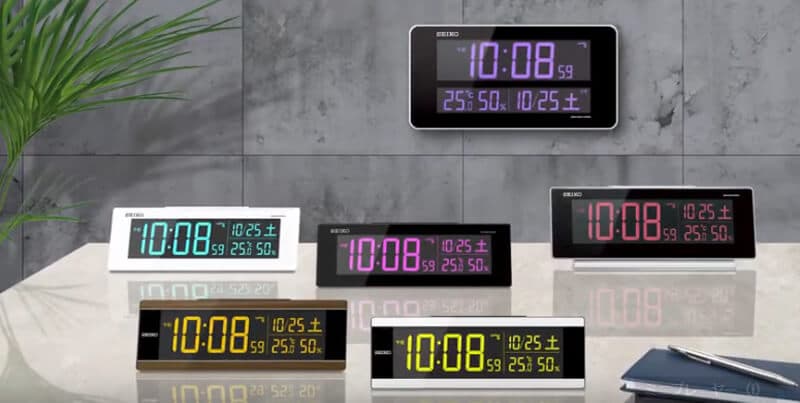 SEIKO C3 デジタル置時計 70色 DL305K DL306B 楽天市場】目覚まし時計