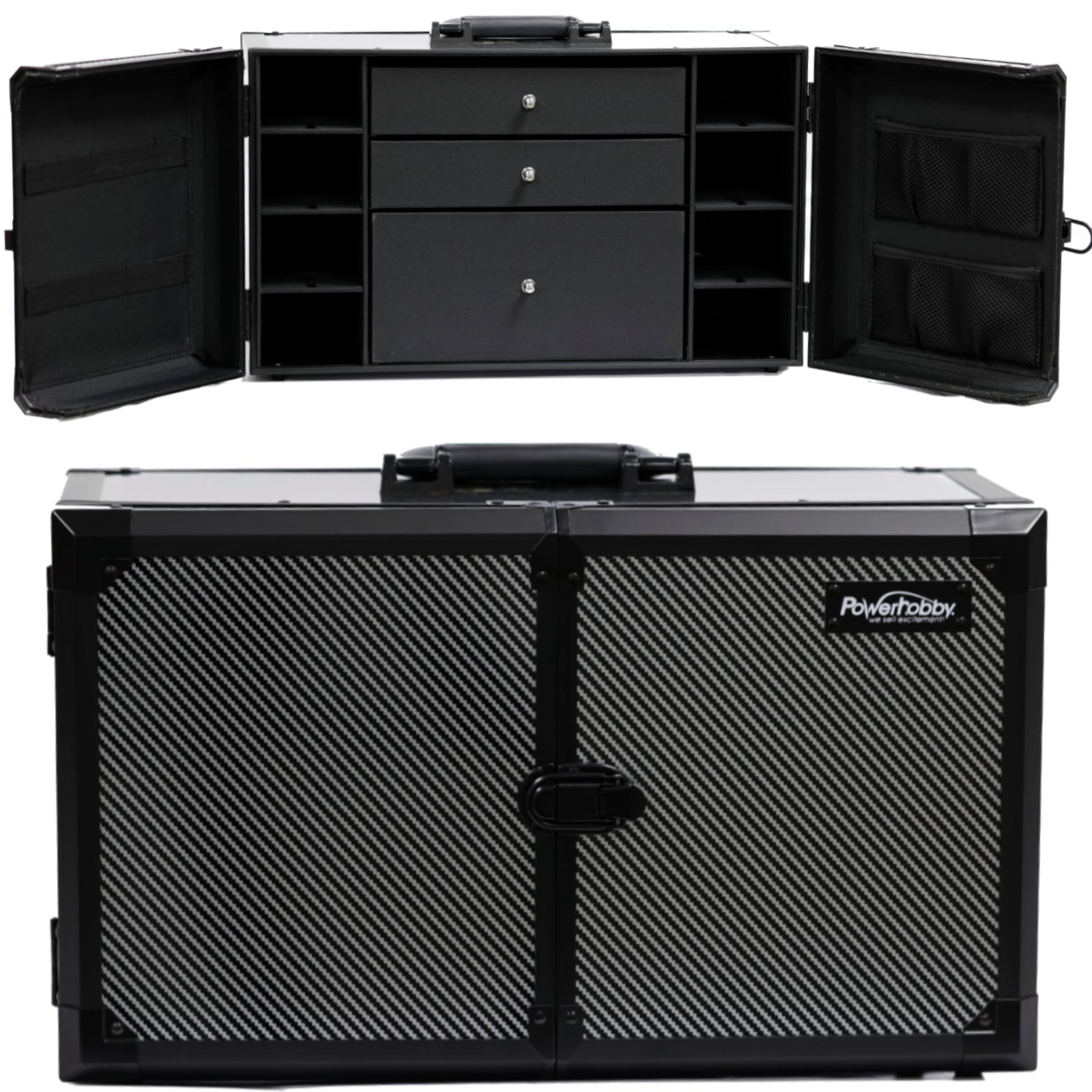 PowerHobby Kyosho Mini-Z 1/28 Car Pit Box Aluminum Case PitBox