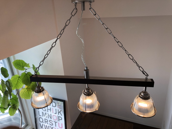 送料無料 DINER3（ダイナー3）ガラスペンダントライト（リモコン付き