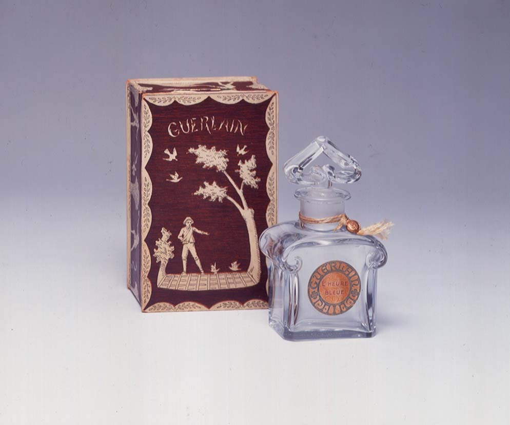 香水瓶「ルール・ブルー」(青い時間)、ゲラン | コレクション | ポーラ