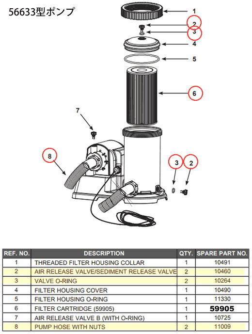 pool-j.com】家庭用大型プール専門販売店/INTEX社633T型循環クリーン