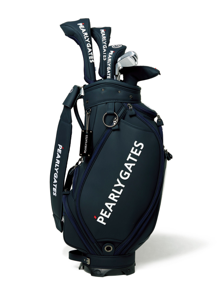 PEARLY GATES バッグ ネイビー ゴルフバッグ PEARLY GATES キャディ