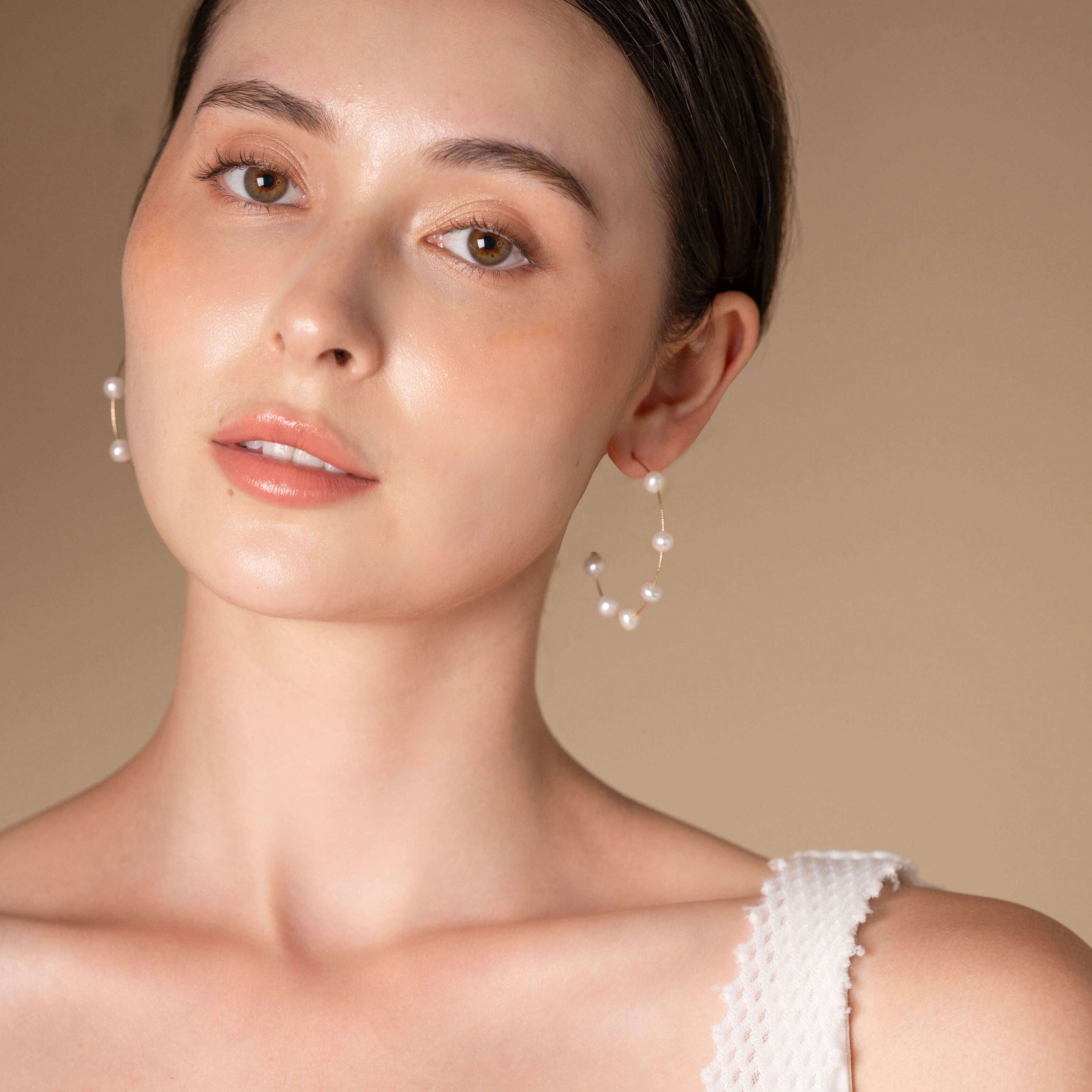 Dot Pearl Hoop Pierce – Pearlish
