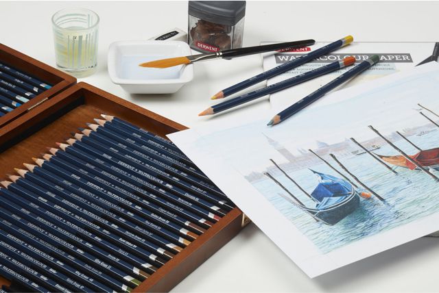 DERWENTART 色鉛筆 ダーウェント 水彩色鉛筆 ウォーターカラー 48色